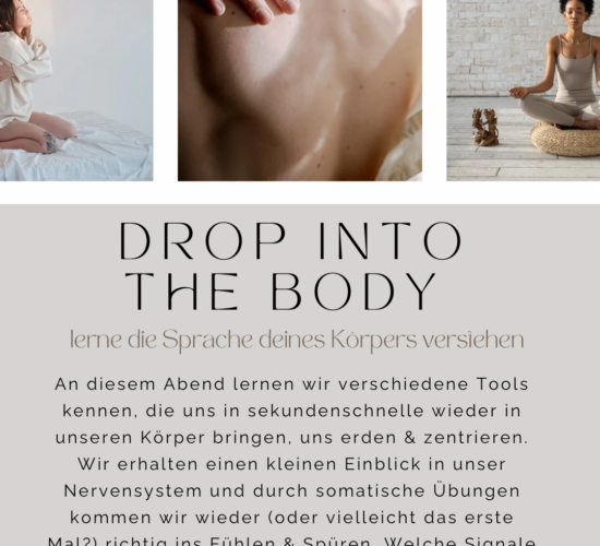 drop into the body