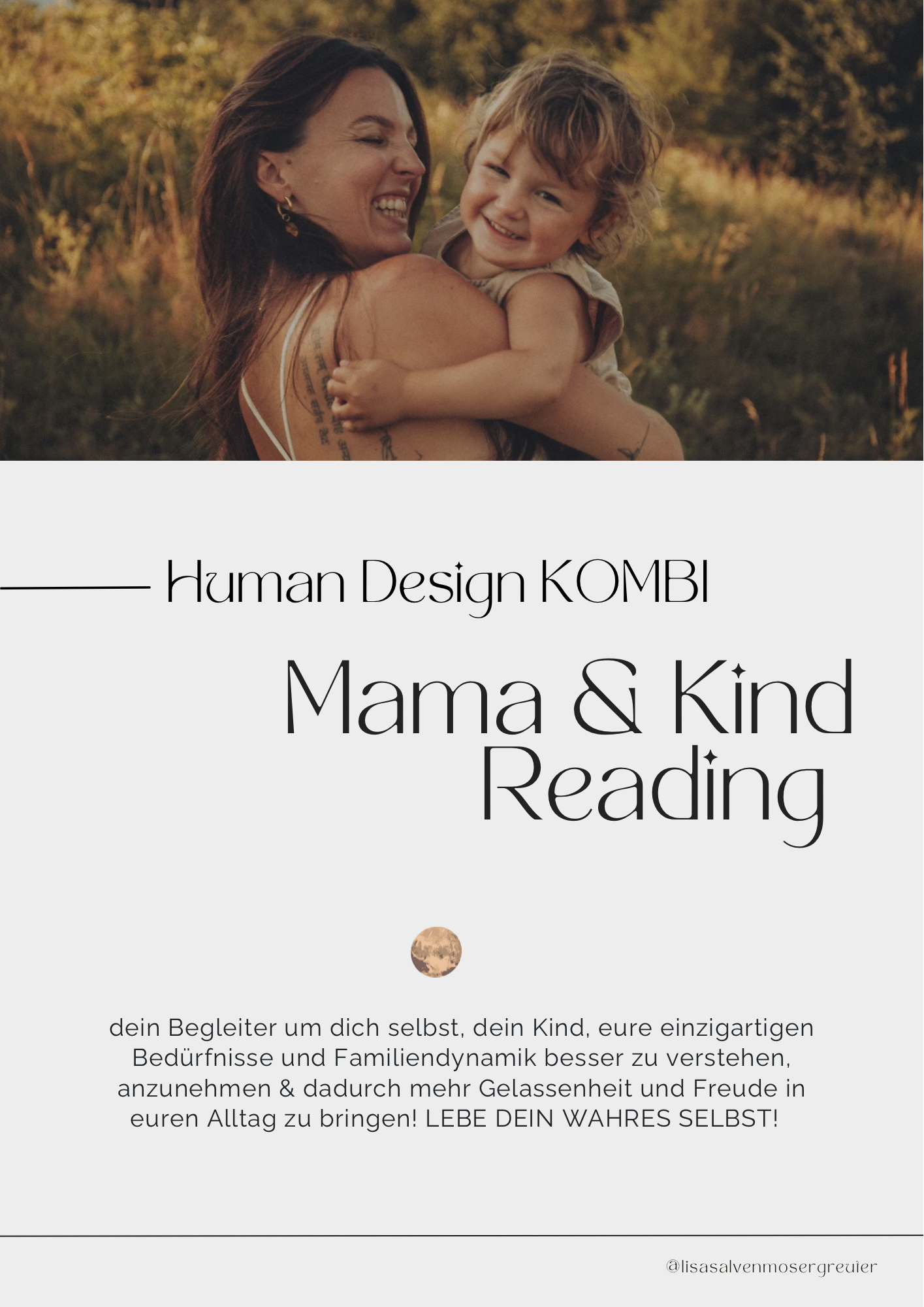 Human design Reading Kombi reading mama und kind