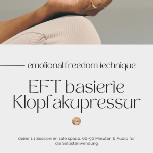 eft basierte Klopfakupressur emotional freedom technique